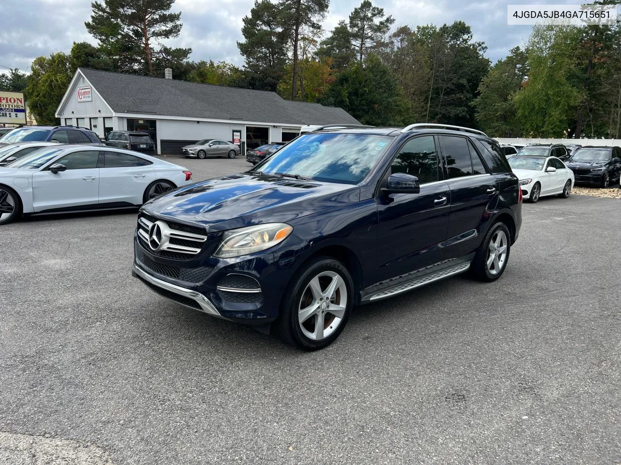 2016 Mercedes-Benz Gle 350 VIN: 4JGDA5JB4GA715651 Lot: 74595844