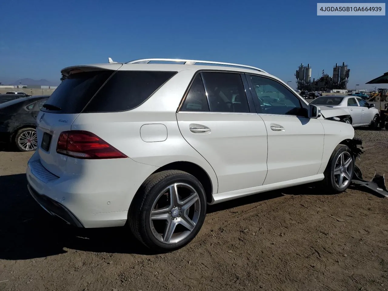 2016 Mercedes-Benz Gle 400 4Matic VIN: 4JGDA5GB1GA664939 Lot: 74721914