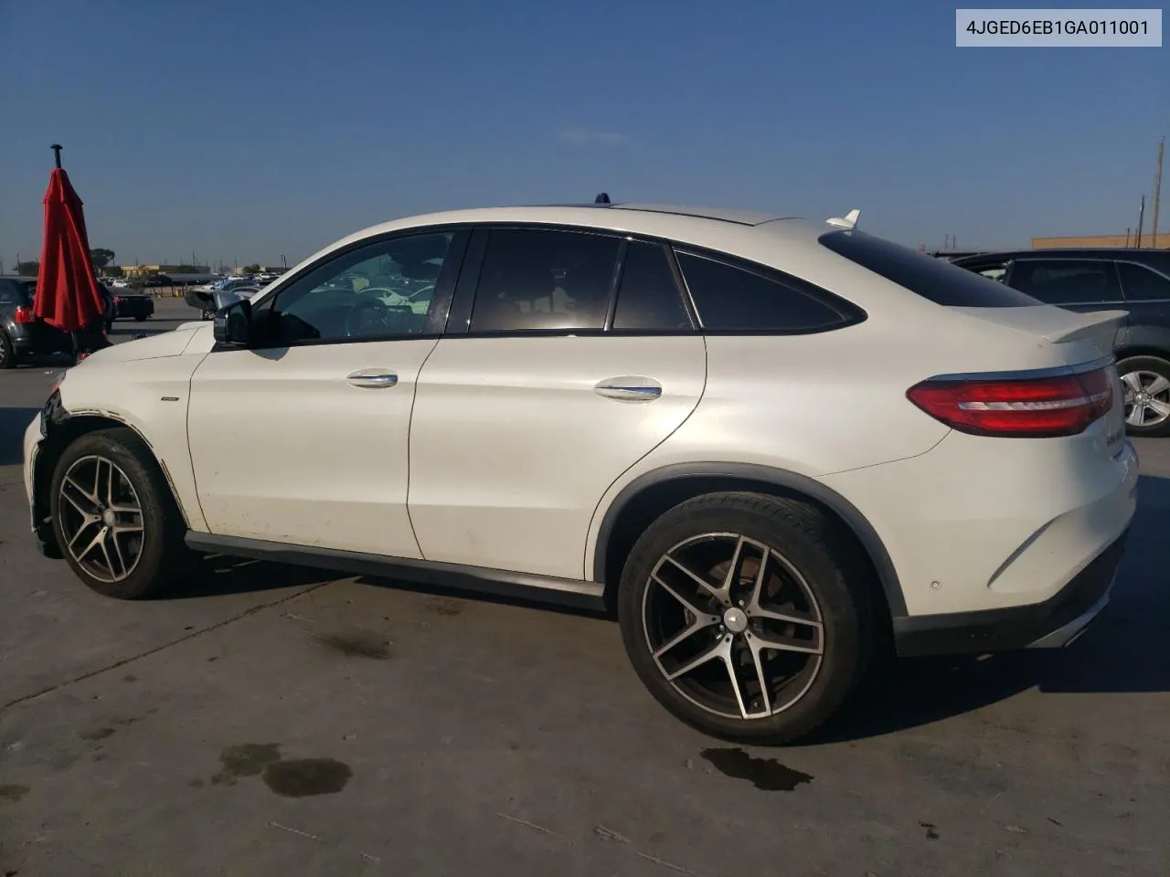 2016 Mercedes-Benz Gle Coupe 450 4Matic VIN: 4JGED6EB1GA011001 Lot: 74745144