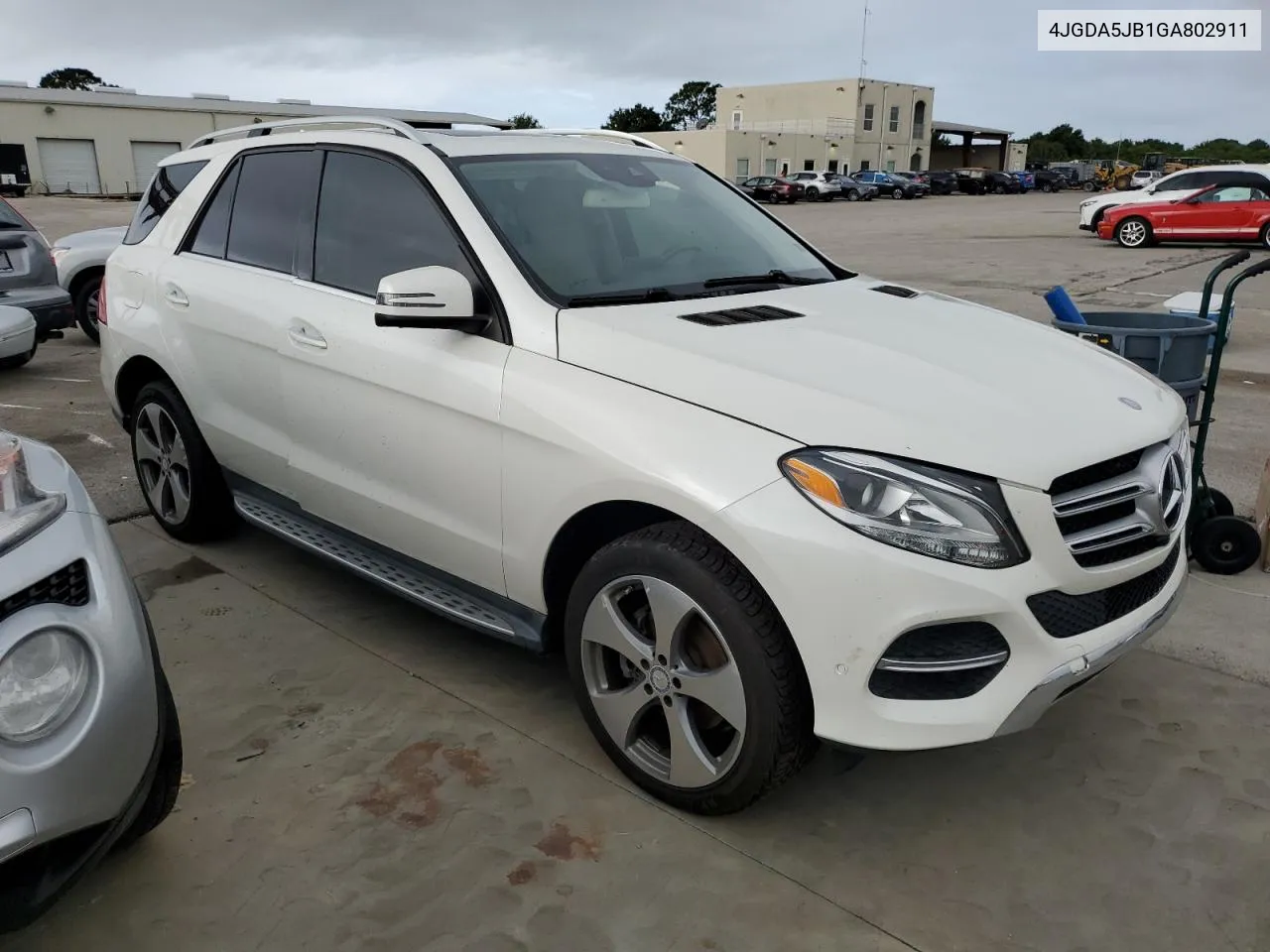 2016 Mercedes-Benz Gle 350 VIN: 4JGDA5JB1GA802911 Lot: 75102354