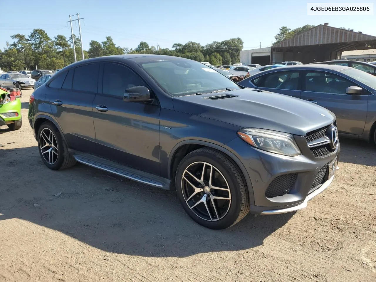 2016 Mercedes-Benz Gle Coupe 450 4Matic VIN: 4JGED6EB3GA025806 Lot: 75242084