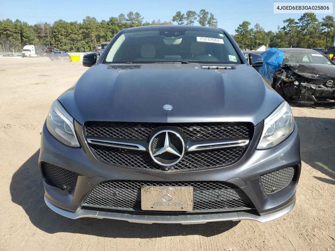 2016 Mercedes-Benz Gle Coupe 450 4Matic VIN: 4JGED6EB3GA025806 Lot: 75242084