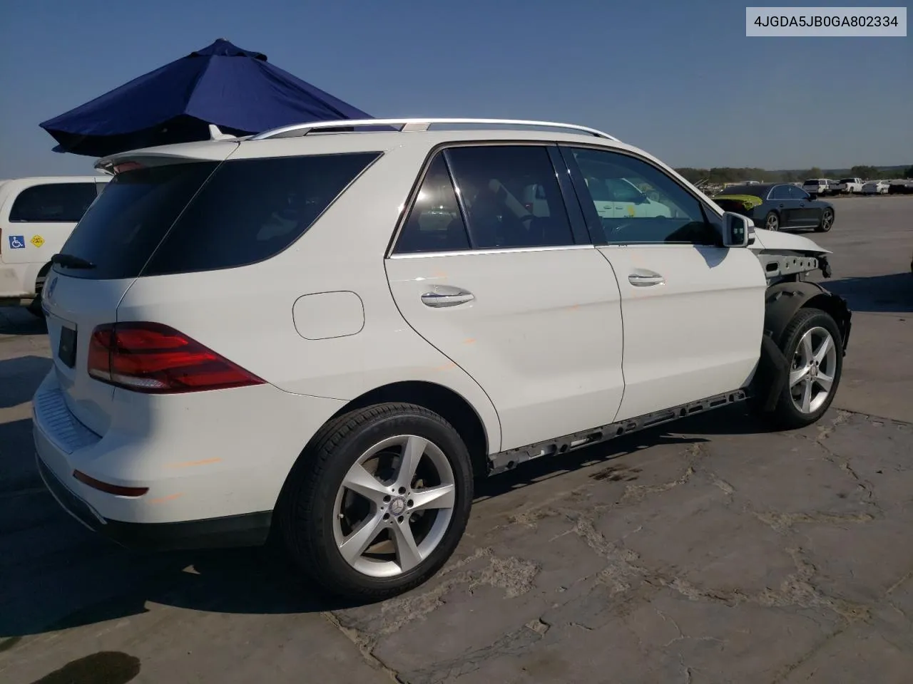 2016 Mercedes-Benz Gle 350 VIN: 4JGDA5JB0GA802334 Lot: 75343974