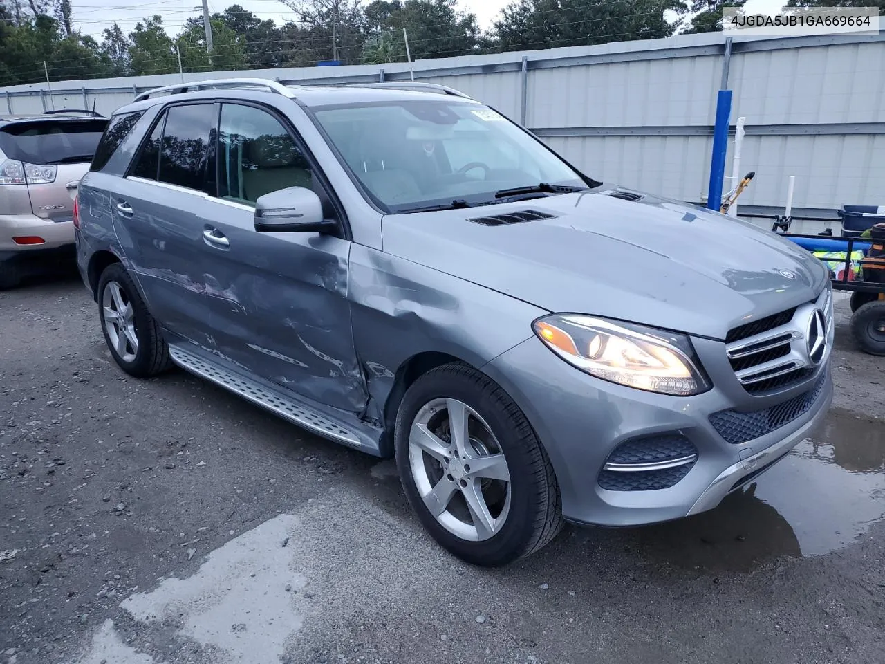 2016 Mercedes-Benz Gle 350 VIN: 4JGDA5JB1GA669664 Lot: 75457854