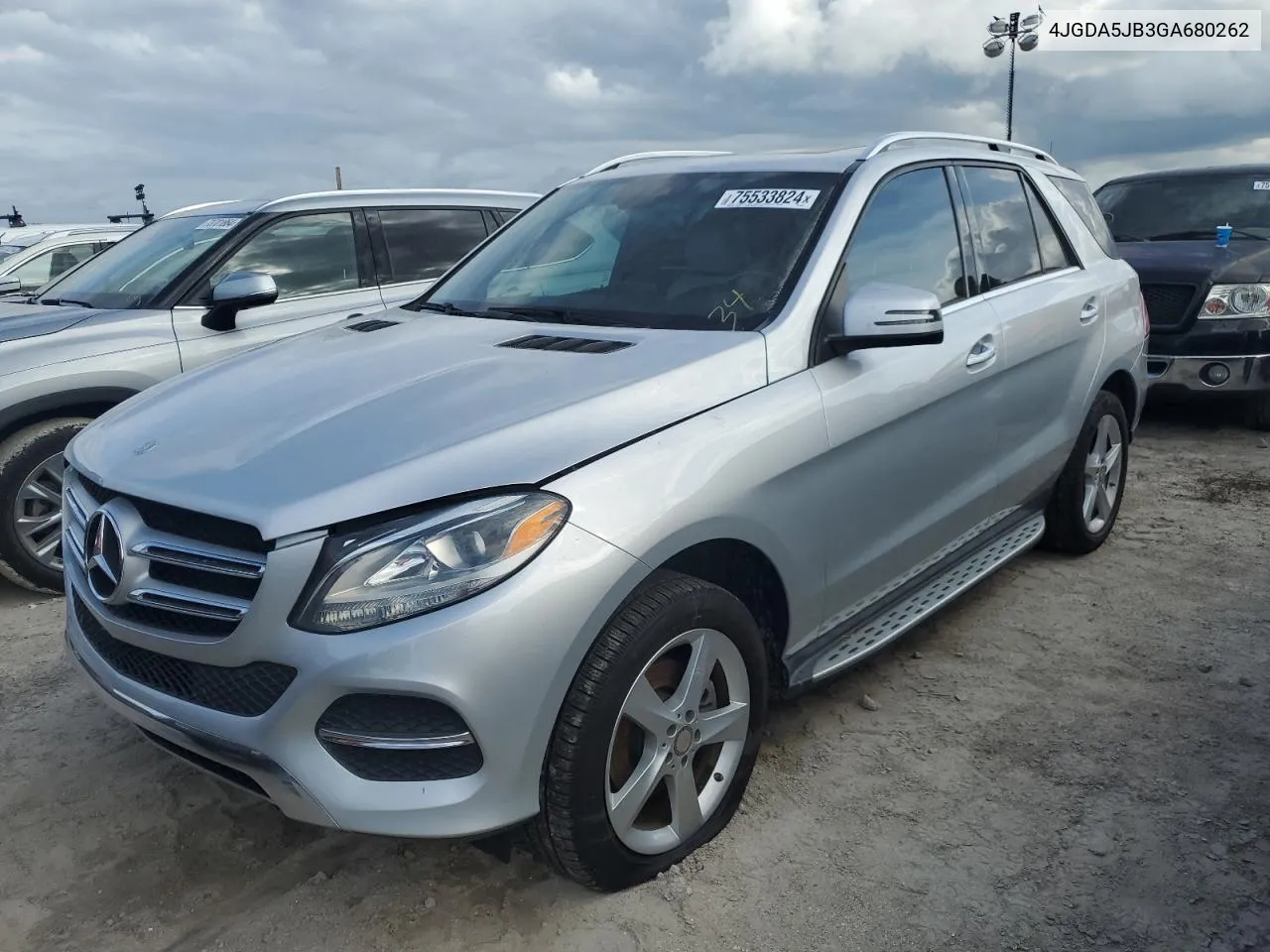 2016 Mercedes-Benz Gle 350 VIN: 4JGDA5JB3GA680262 Lot: 75533824