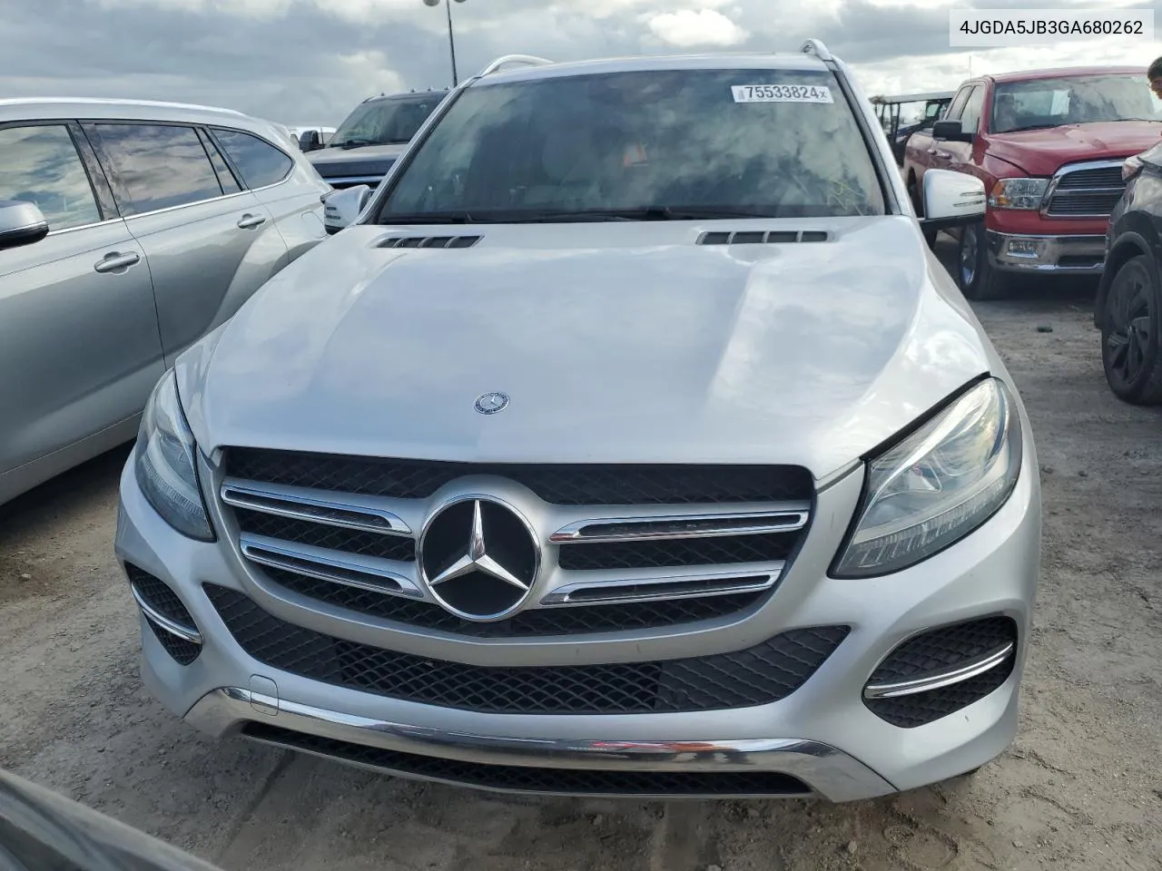 2016 Mercedes-Benz Gle 350 VIN: 4JGDA5JB3GA680262 Lot: 75533824