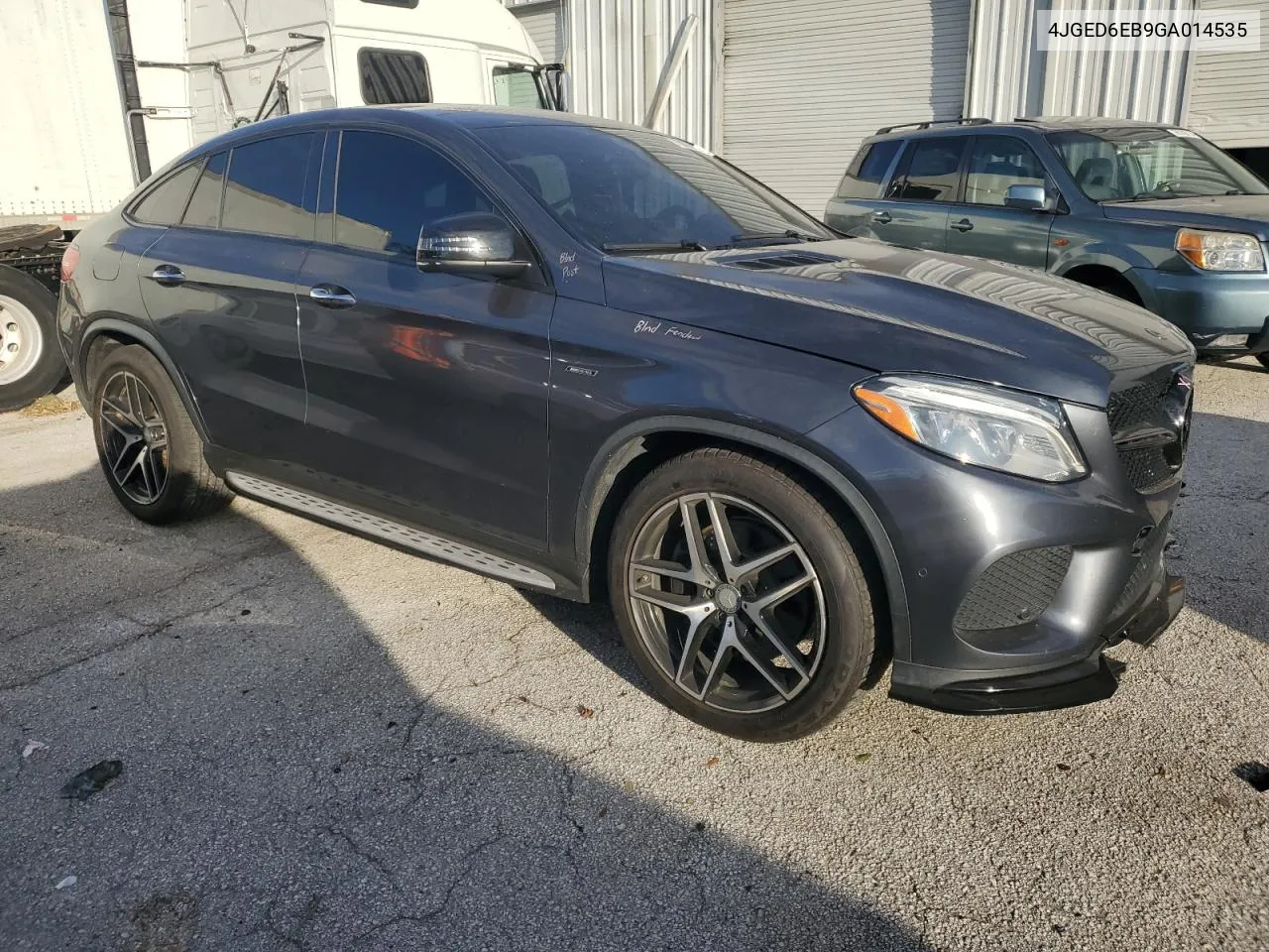 2016 Mercedes-Benz Gle Coupe 450 4Matic VIN: 4JGED6EB9GA014535 Lot: 75626074