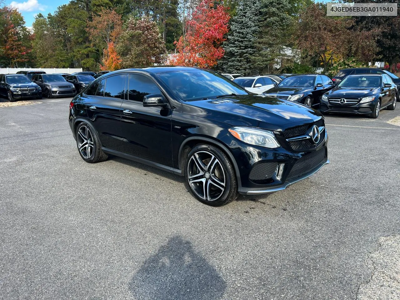 2016 Mercedes-Benz Gle Coupe 450 4Matic VIN: 4JGED6EB3GA011940 Lot: 75710484