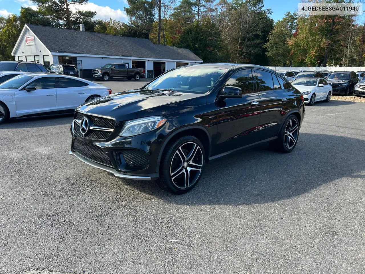 2016 Mercedes-Benz Gle Coupe 450 4Matic VIN: 4JGED6EB3GA011940 Lot: 75710484