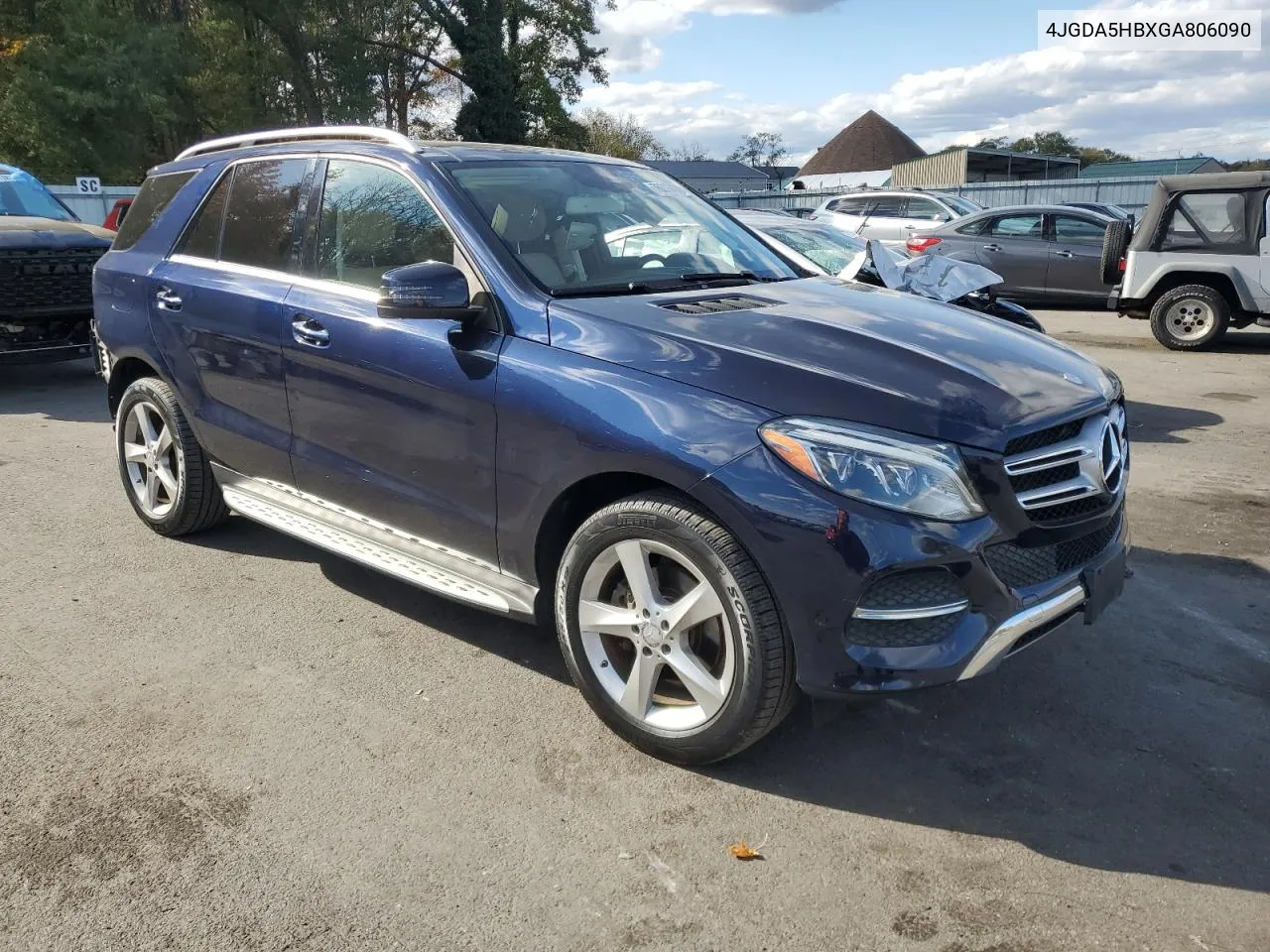 2016 Mercedes-Benz Gle 350 4Matic VIN: 4JGDA5HBXGA806090 Lot: 76316434