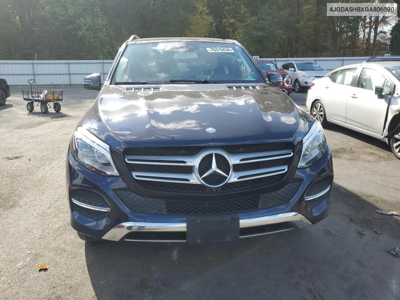 2016 Mercedes-Benz Gle 350 4Matic VIN: 4JGDA5HBXGA806090 Lot: 76316434