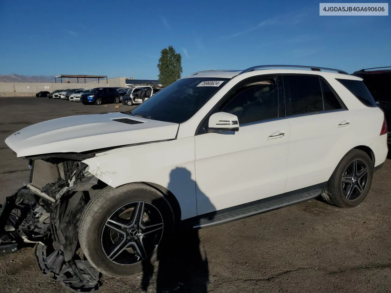 2016 Mercedes-Benz Gle 350 VIN: 4JGDA5JB4GA690606 Lot: 76968624