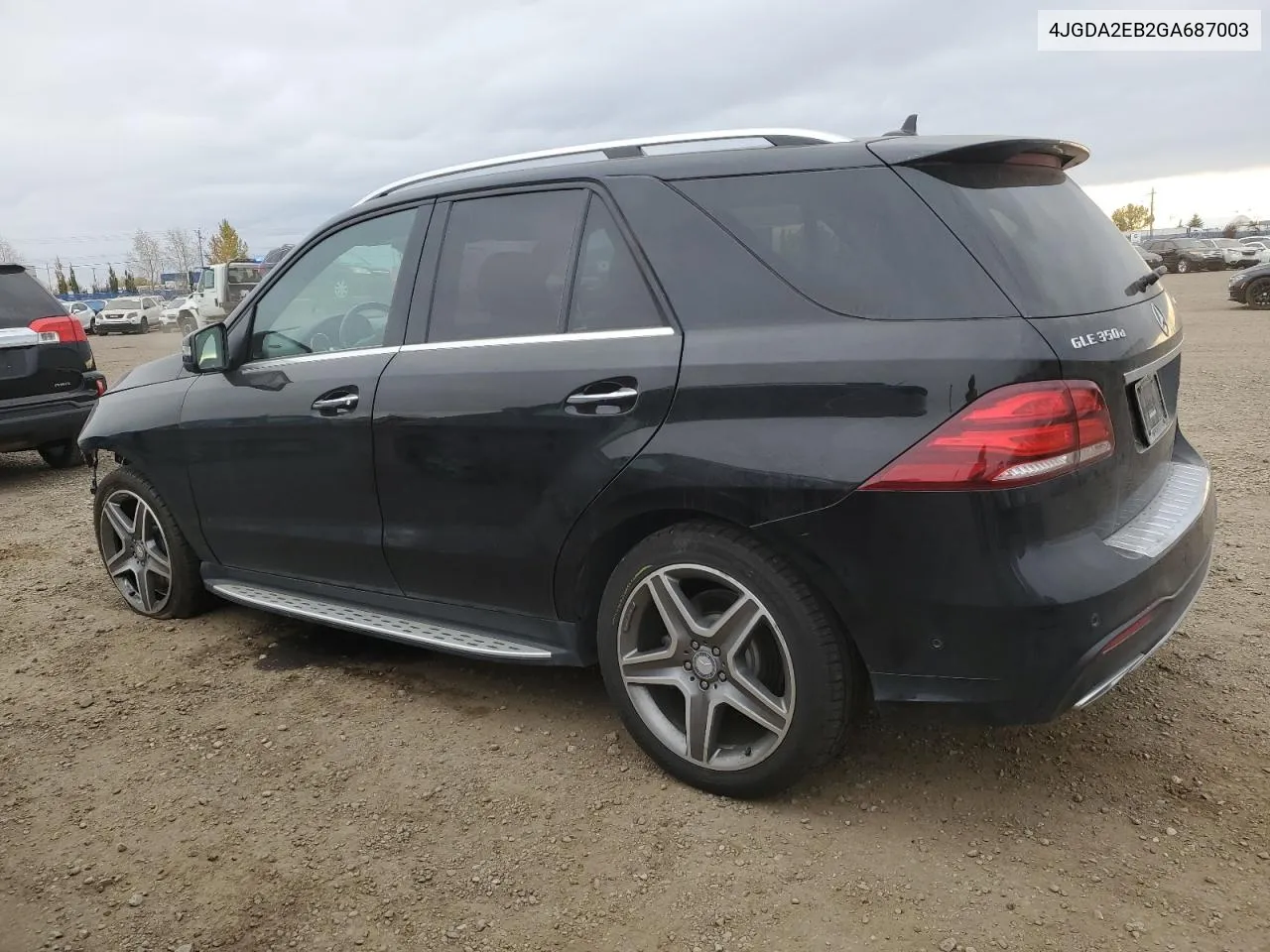 2016 Mercedes-Benz Gle 350D 4Matic VIN: 4JGDA2EB2GA687003 Lot: 77017444