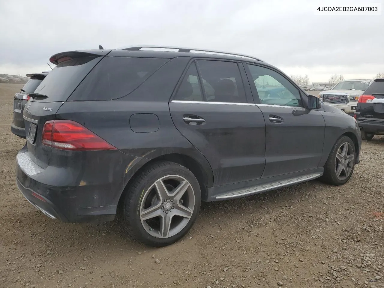 2016 Mercedes-Benz Gle 350D 4Matic VIN: 4JGDA2EB2GA687003 Lot: 77017444