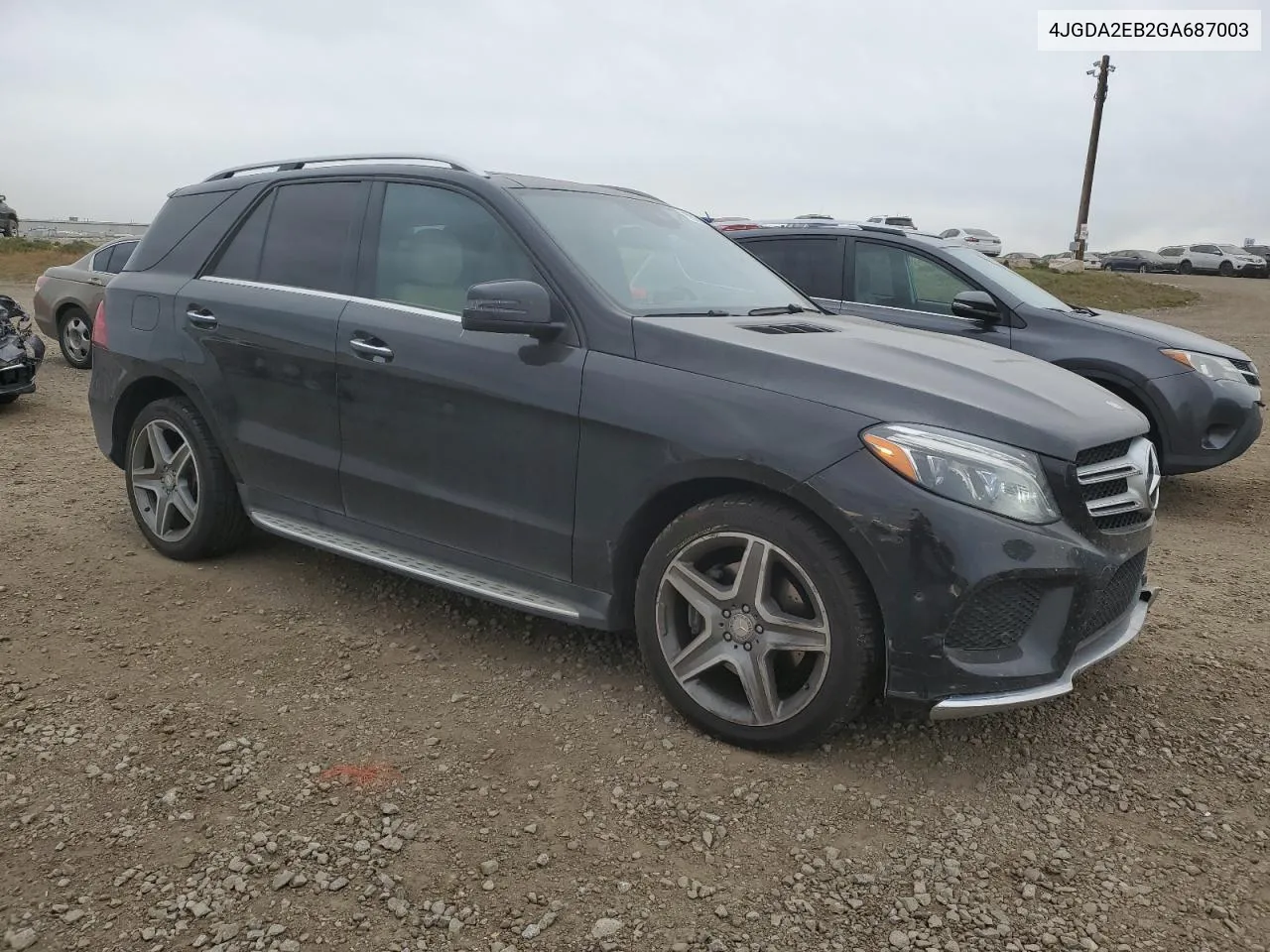 2016 Mercedes-Benz Gle 350D 4Matic VIN: 4JGDA2EB2GA687003 Lot: 77017444