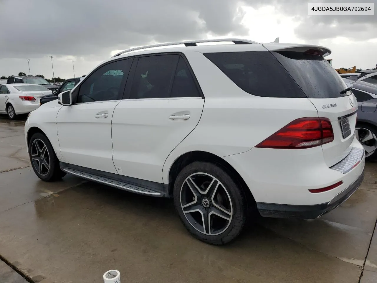 2016 Mercedes-Benz Gle 350 VIN: 4JGDA5JB0GA792694 Lot: 77120284