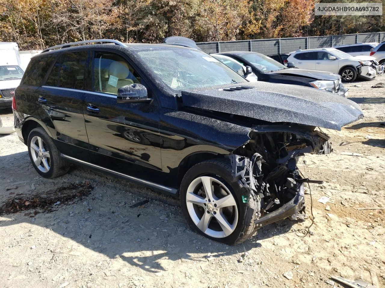 2016 Mercedes-Benz Gle 350 4Matic VIN: 4JGDA5HB9GA693782 Lot: 77825954