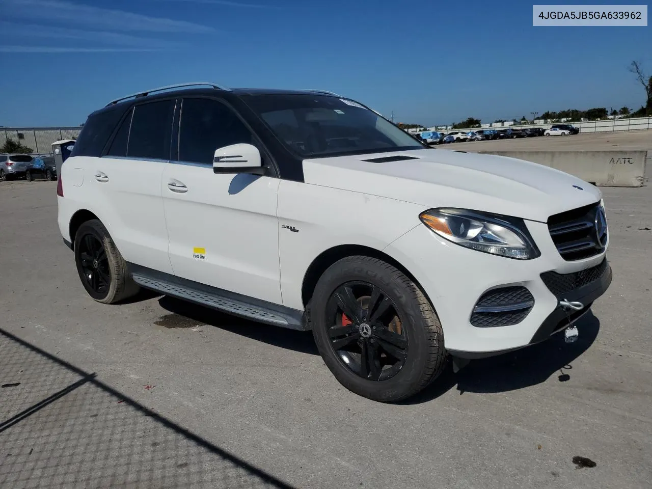 2016 Mercedes-Benz Gle 350 VIN: 4JGDA5JB5GA633962 Lot: 77885144