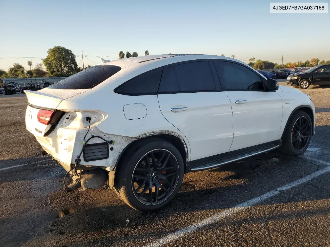 2016 Mercedes-Benz Gle Coupe 63 Amg-S VIN: 4JGED7FB7GA037168 Lot: 77898364