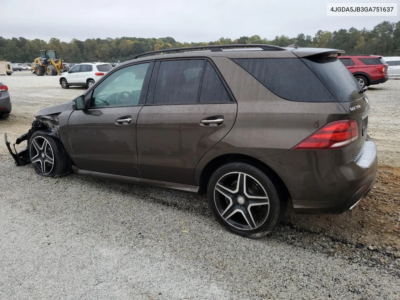 2016 Mercedes-Benz Gle 350 VIN: 4JGDA5JB3GA751637 Lot: 78199484