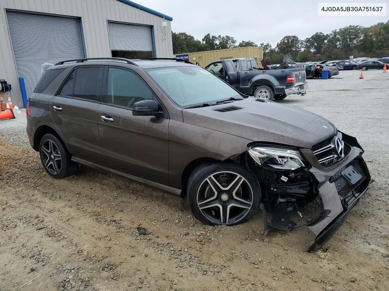 2016 Mercedes-Benz Gle 350 VIN: 4JGDA5JB3GA751637 Lot: 78199484