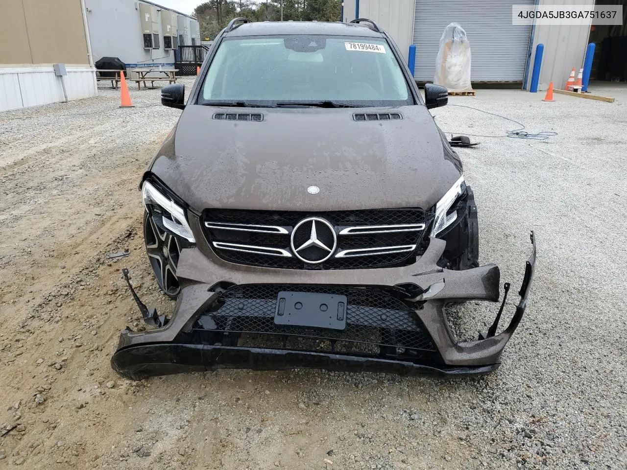 2016 Mercedes-Benz Gle 350 VIN: 4JGDA5JB3GA751637 Lot: 78199484