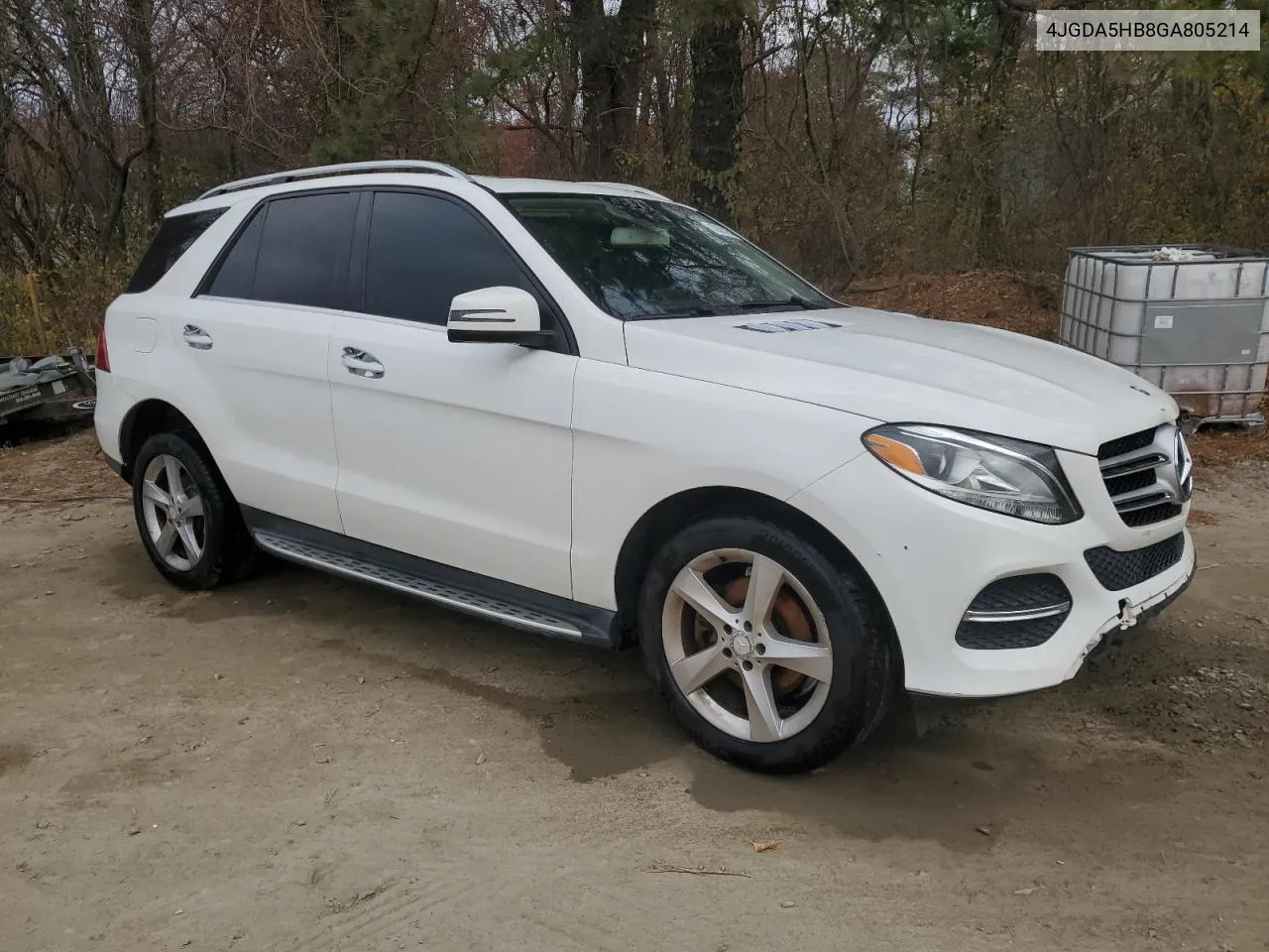 2016 Mercedes-Benz Gle 350 4Matic VIN: 4JGDA5HB8GA805214 Lot: 78391954