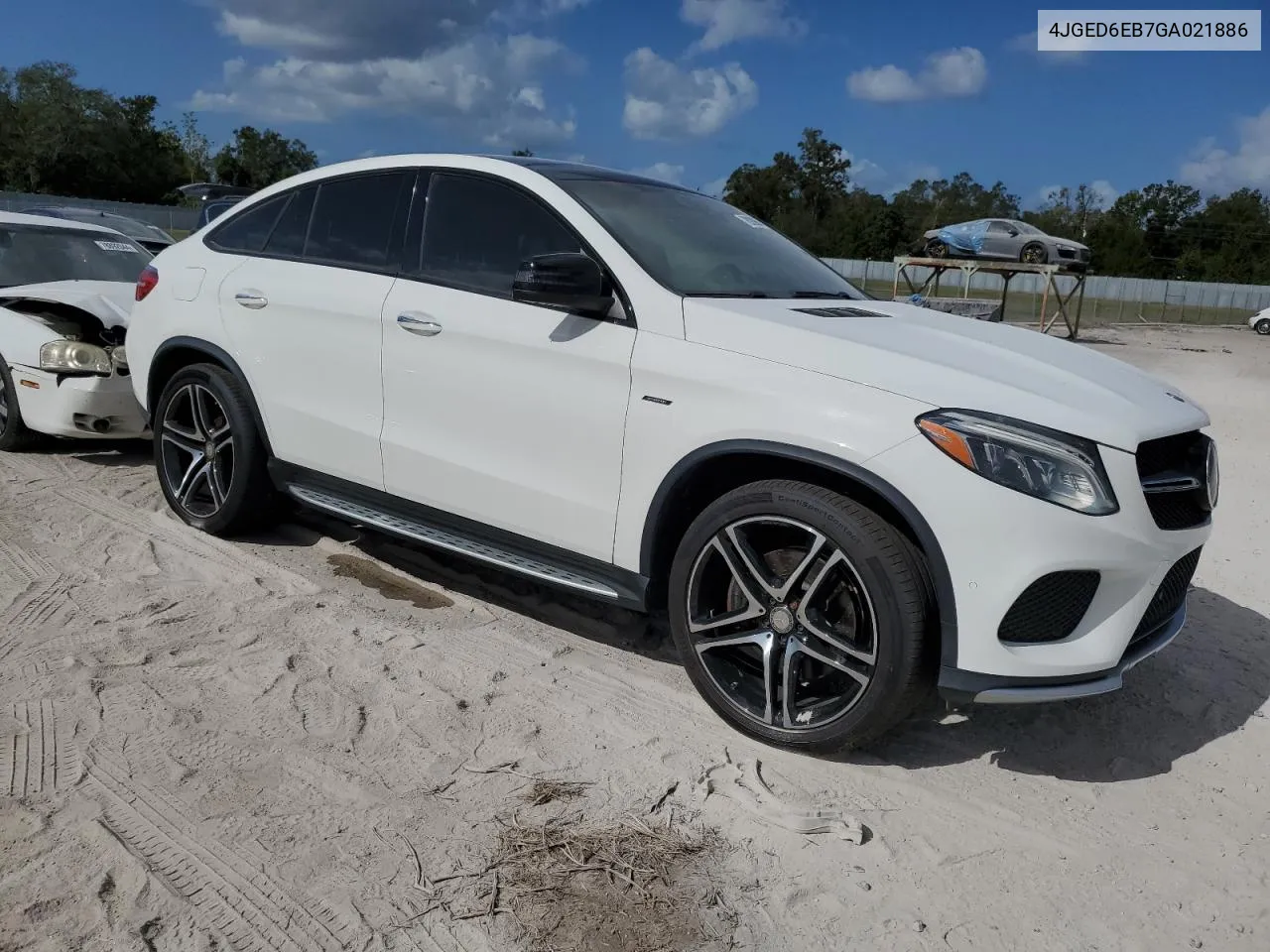 2016 Mercedes-Benz Gle Coupe 450 4Matic VIN: 4JGED6EB7GA021886 Lot: 78929904