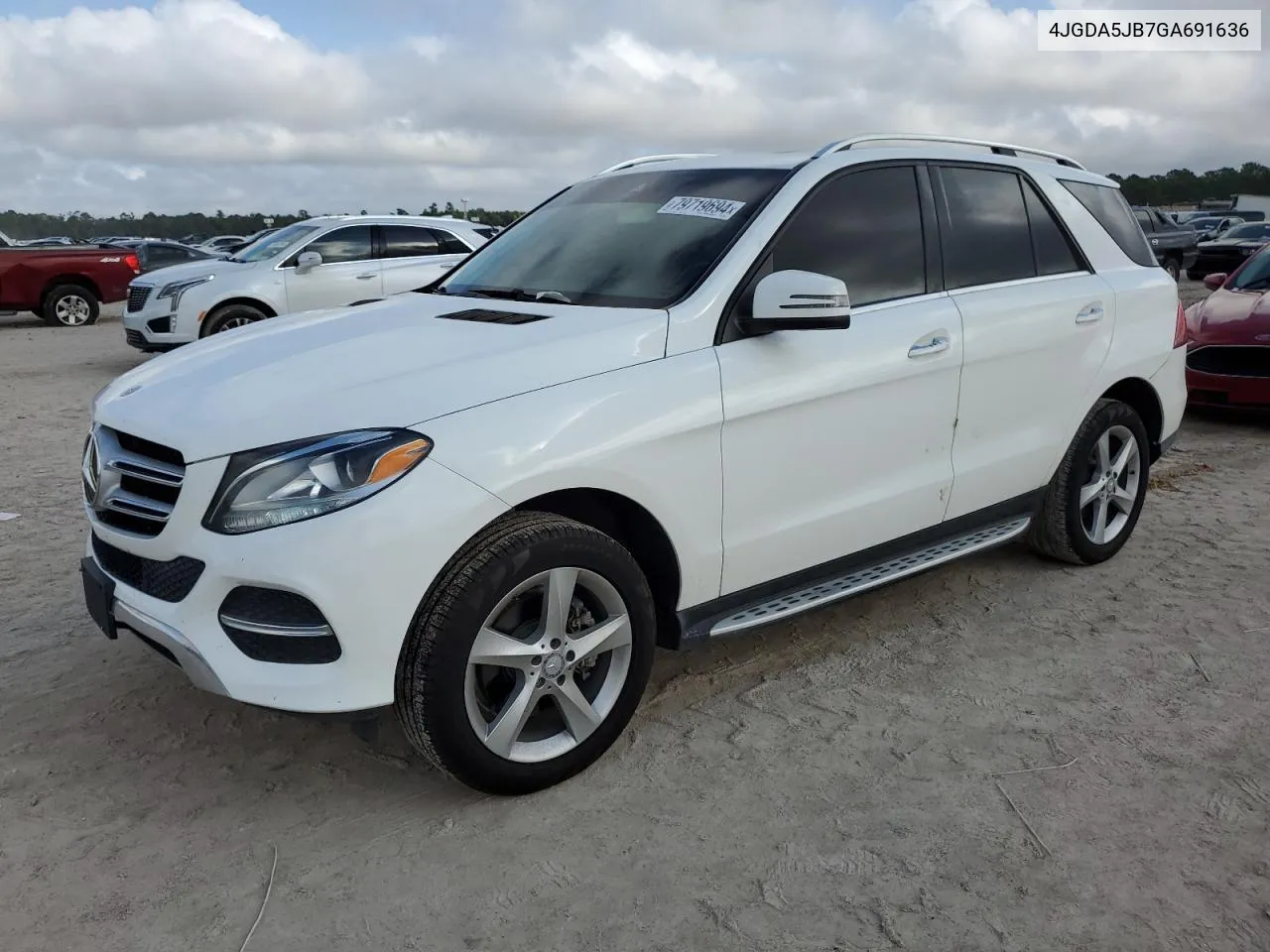 2016 Mercedes-Benz Gle 350 VIN: 4JGDA5JB7GA691636 Lot: 79719694