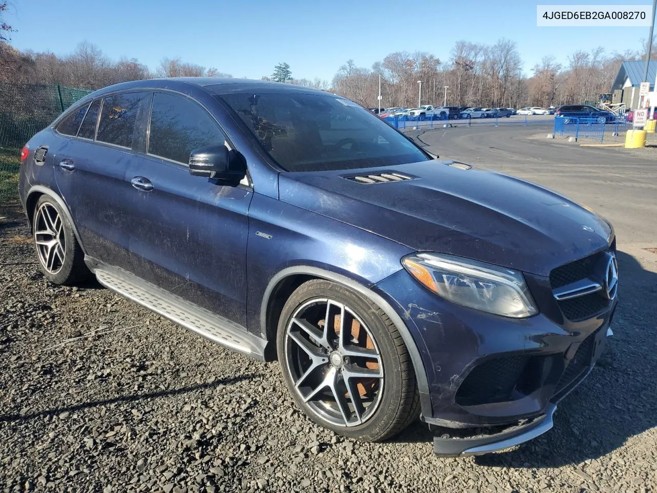 2016 Mercedes-Benz Gle Coupe 450 4Matic VIN: 4JGED6EB2GA008270 Lot: 79899624