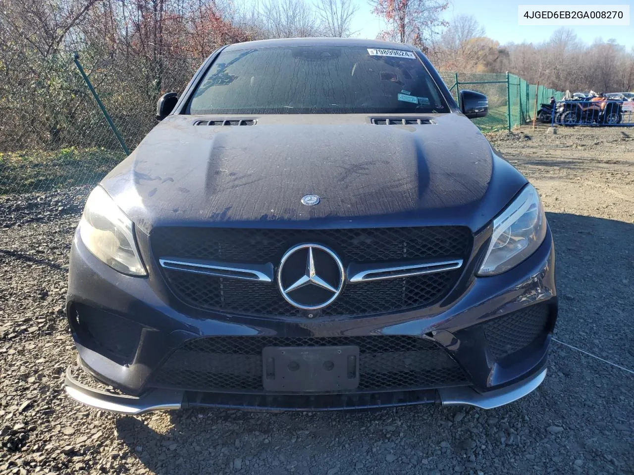 2016 Mercedes-Benz Gle Coupe 450 4Matic VIN: 4JGED6EB2GA008270 Lot: 79899624