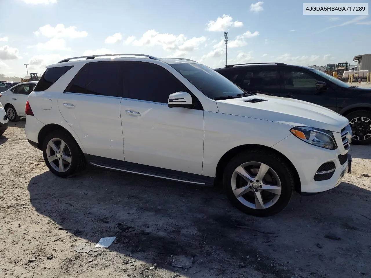 2016 Mercedes-Benz Gle 350 4Matic VIN: 4JGDA5HB4GA717289 Lot: 79929714