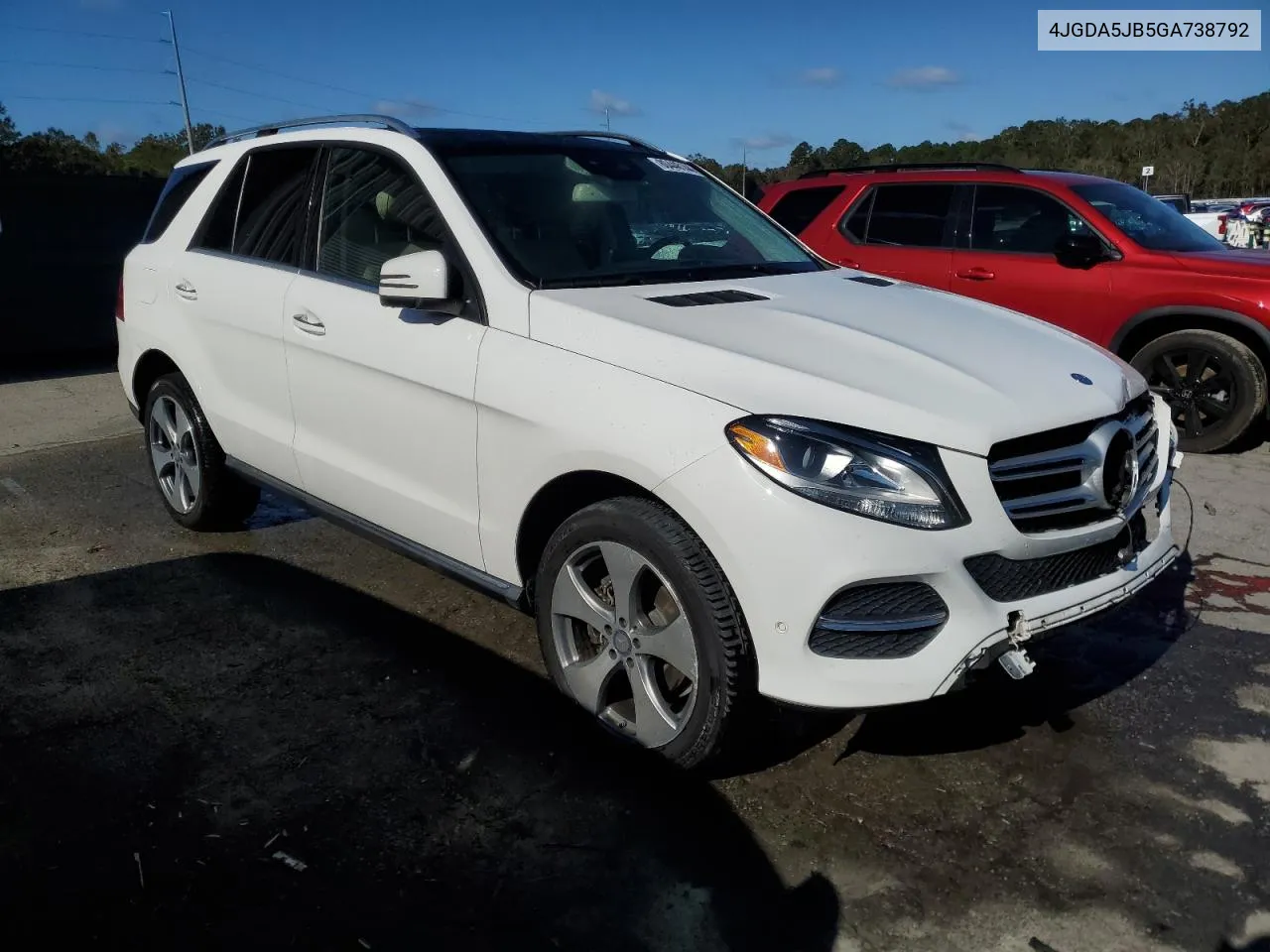 2016 Mercedes-Benz Gle 350 VIN: 4JGDA5JB5GA738792 Lot: 80446144