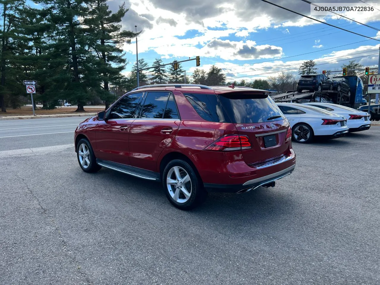 2016 Mercedes-Benz Gle 350 VIN: 4JGDA5JB7GA722836 Lot: 80588164