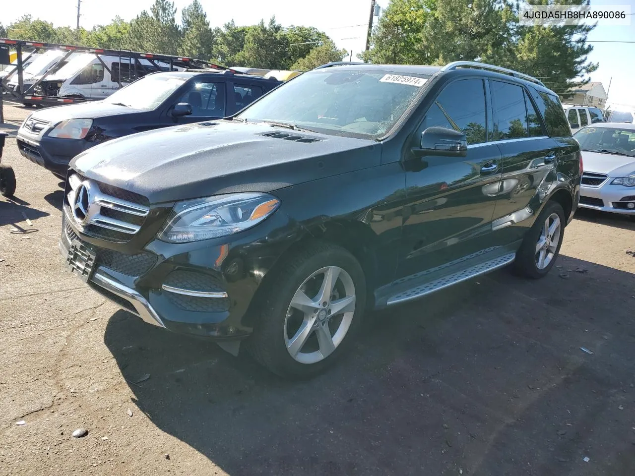 2017 Mercedes-Benz Gle 350 4Matic VIN: 4JGDA5HB8HA890086 Lot: 61825974