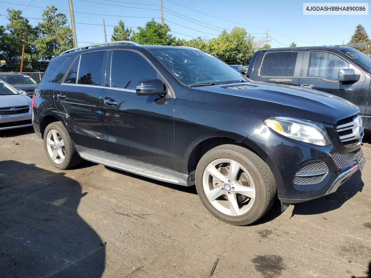 2017 Mercedes-Benz Gle 350 4Matic VIN: 4JGDA5HB8HA890086 Lot: 61825974