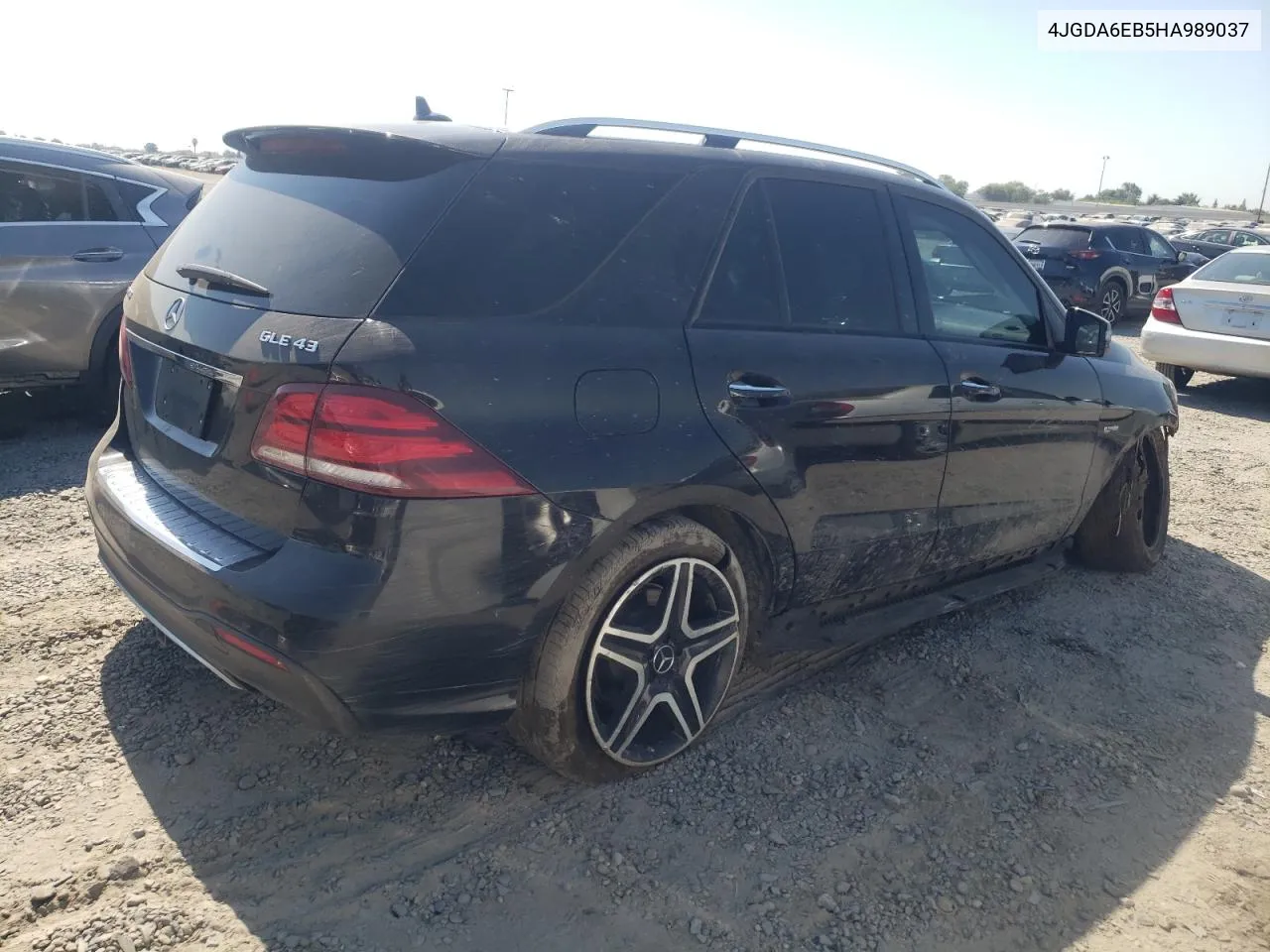 2017 Mercedes-Benz Gle 43 Amg VIN: 4JGDA6EB5HA989037 Lot: 62131904