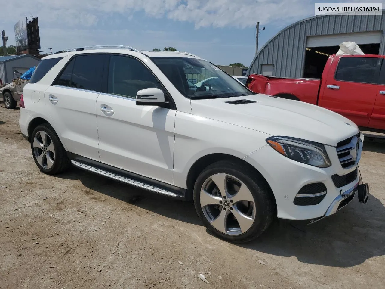 2017 Mercedes-Benz Gle 350 4Matic VIN: 4JGDA5HB8HA916394 Lot: 62810634