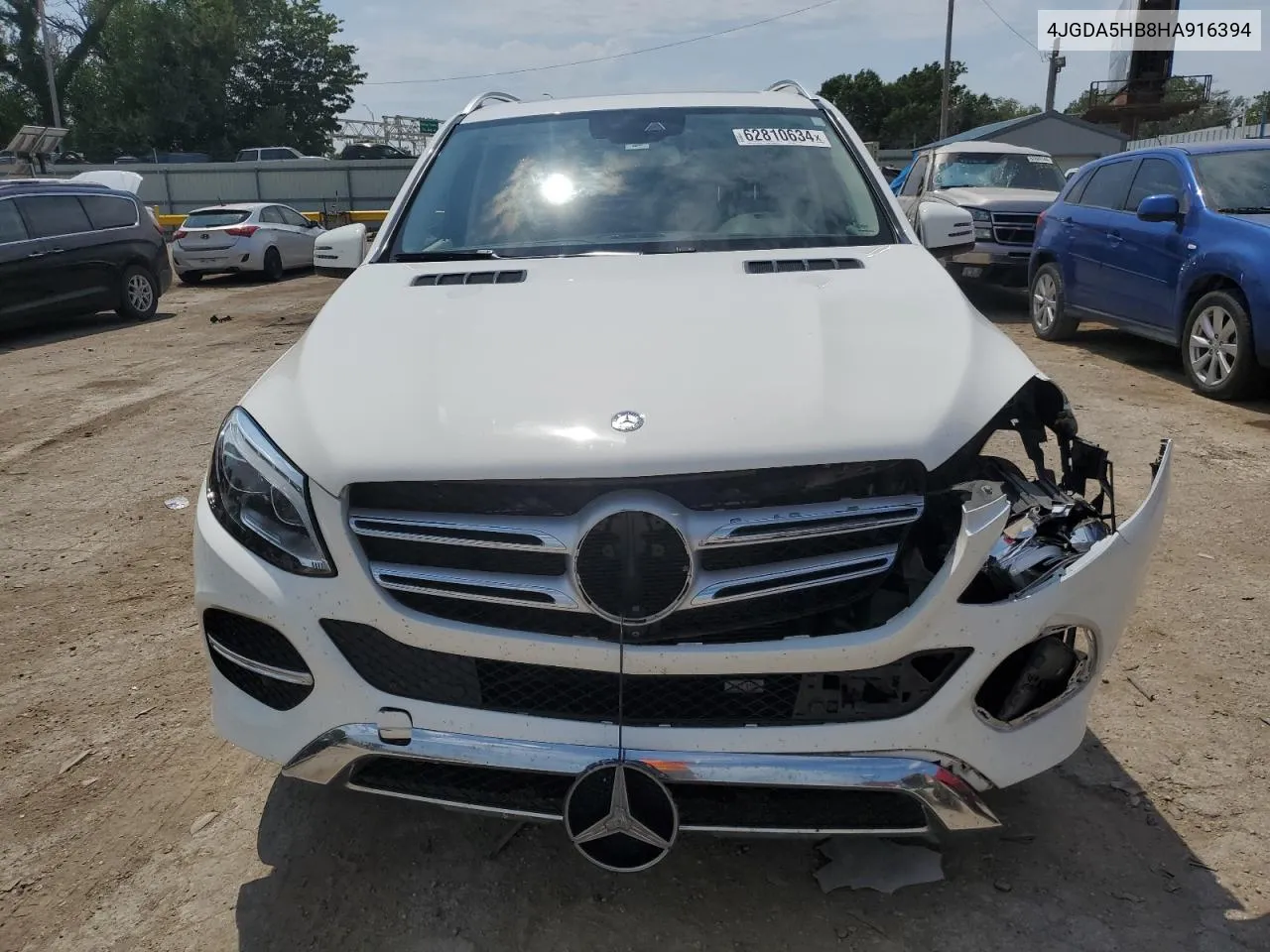 2017 Mercedes-Benz Gle 350 4Matic VIN: 4JGDA5HB8HA916394 Lot: 62810634