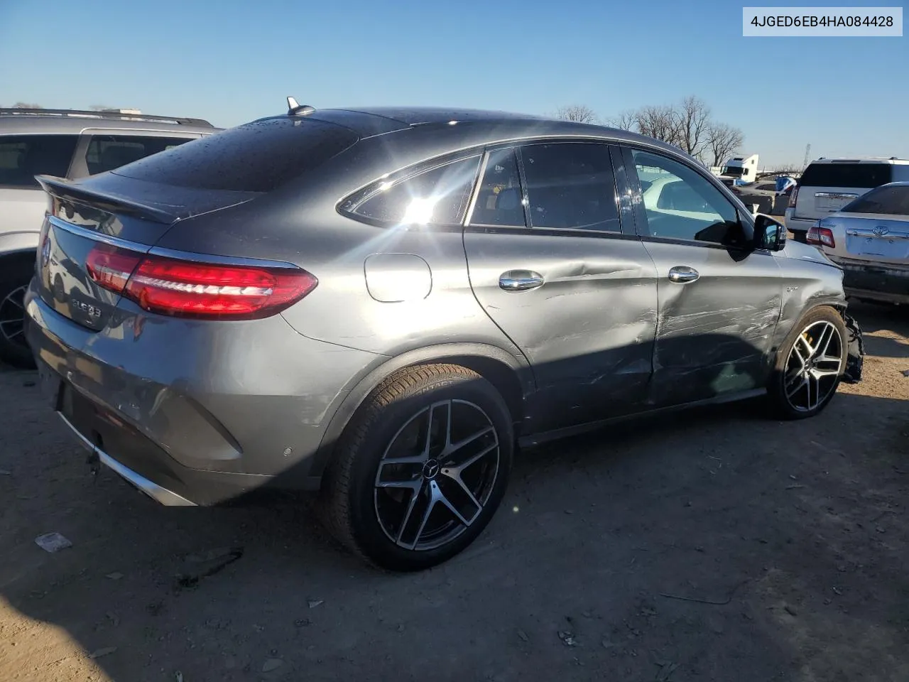 2017 Mercedes-Benz Gle Coupe 43 Amg VIN: 4JGED6EB4HA084428 Lot: 63178034