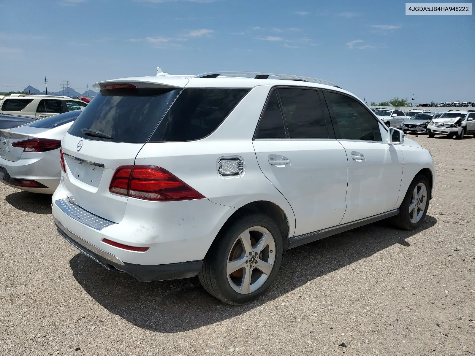 2017 Mercedes-Benz Gle 350 VIN: 4JGDA5JB4HA948222 Lot: 64494044