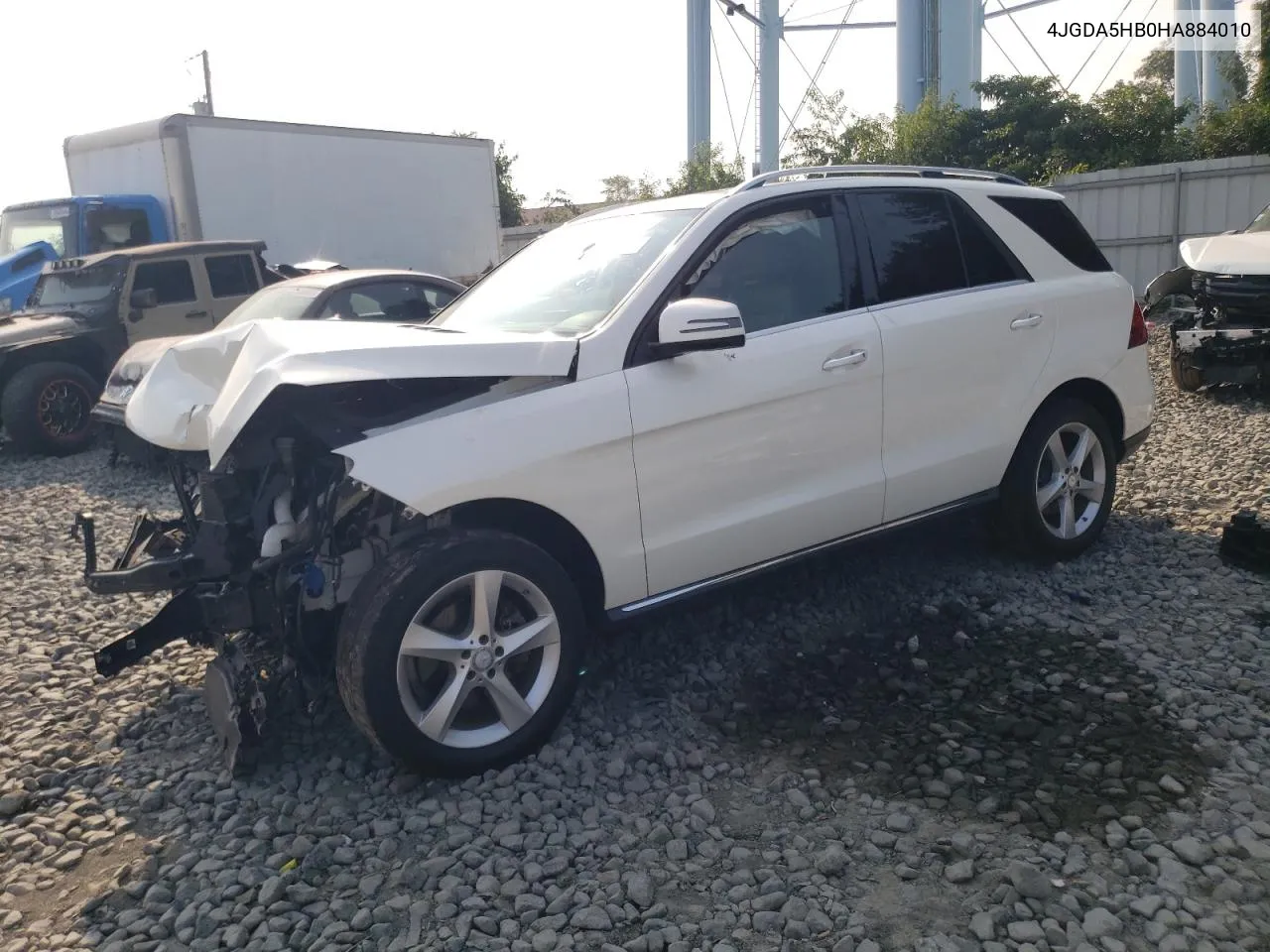 2017 Mercedes-Benz Gle 350 4Matic VIN: 4JGDA5HB0HA884010 Lot: 64663334