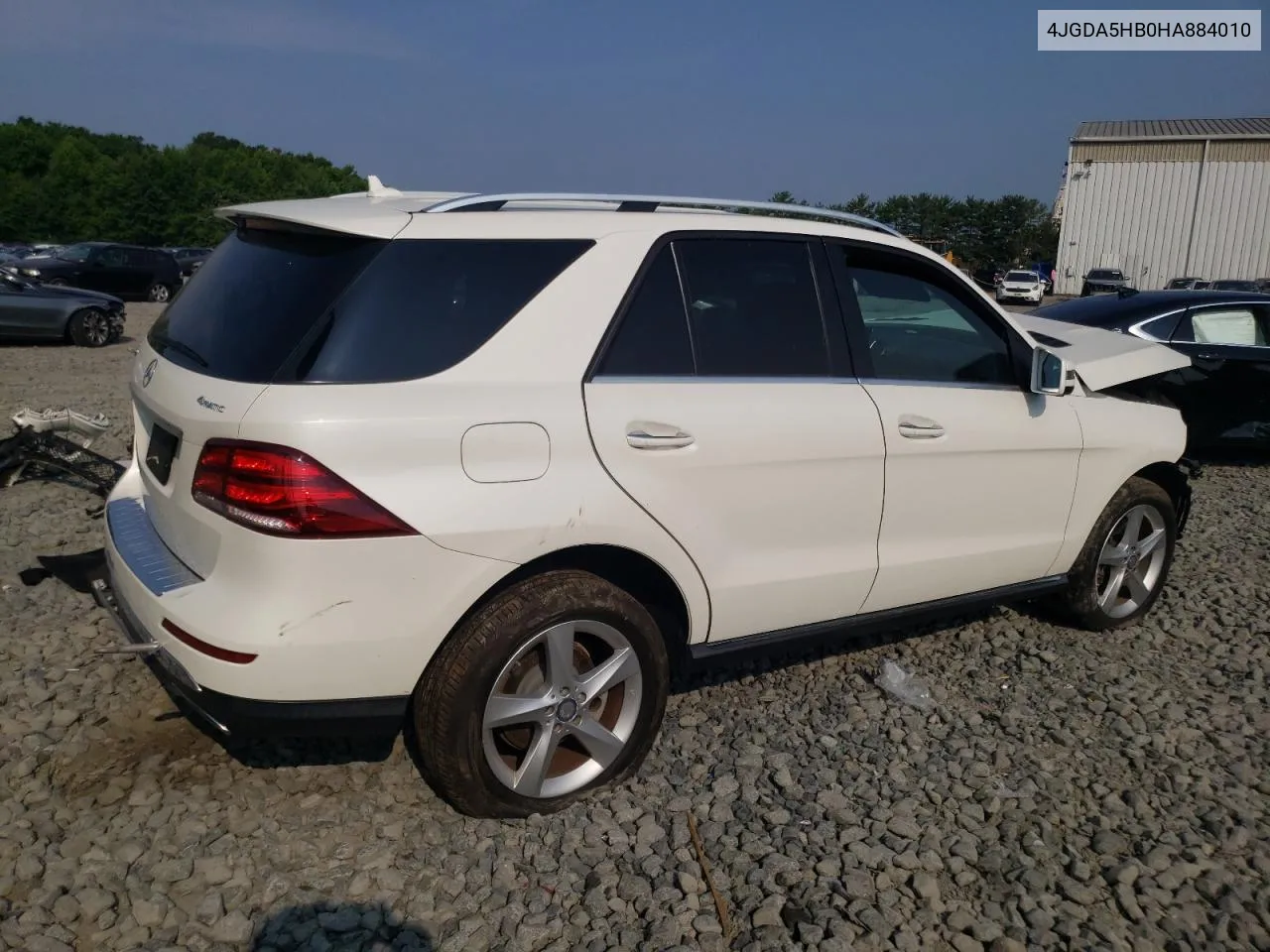 2017 Mercedes-Benz Gle 350 4Matic VIN: 4JGDA5HB0HA884010 Lot: 64663334