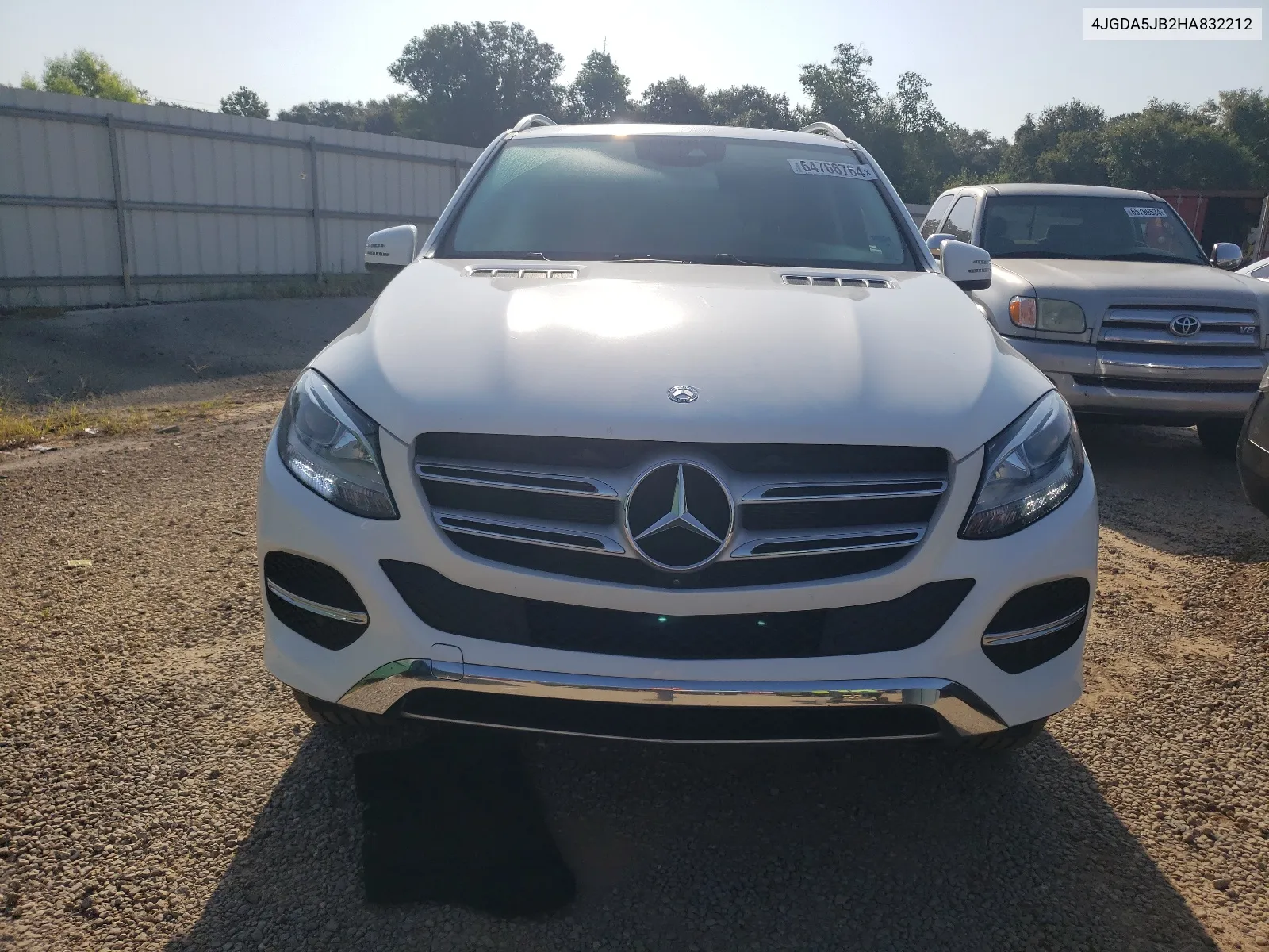 2017 Mercedes-Benz Gle 350 VIN: 4JGDA5JB2HA832212 Lot: 64766764