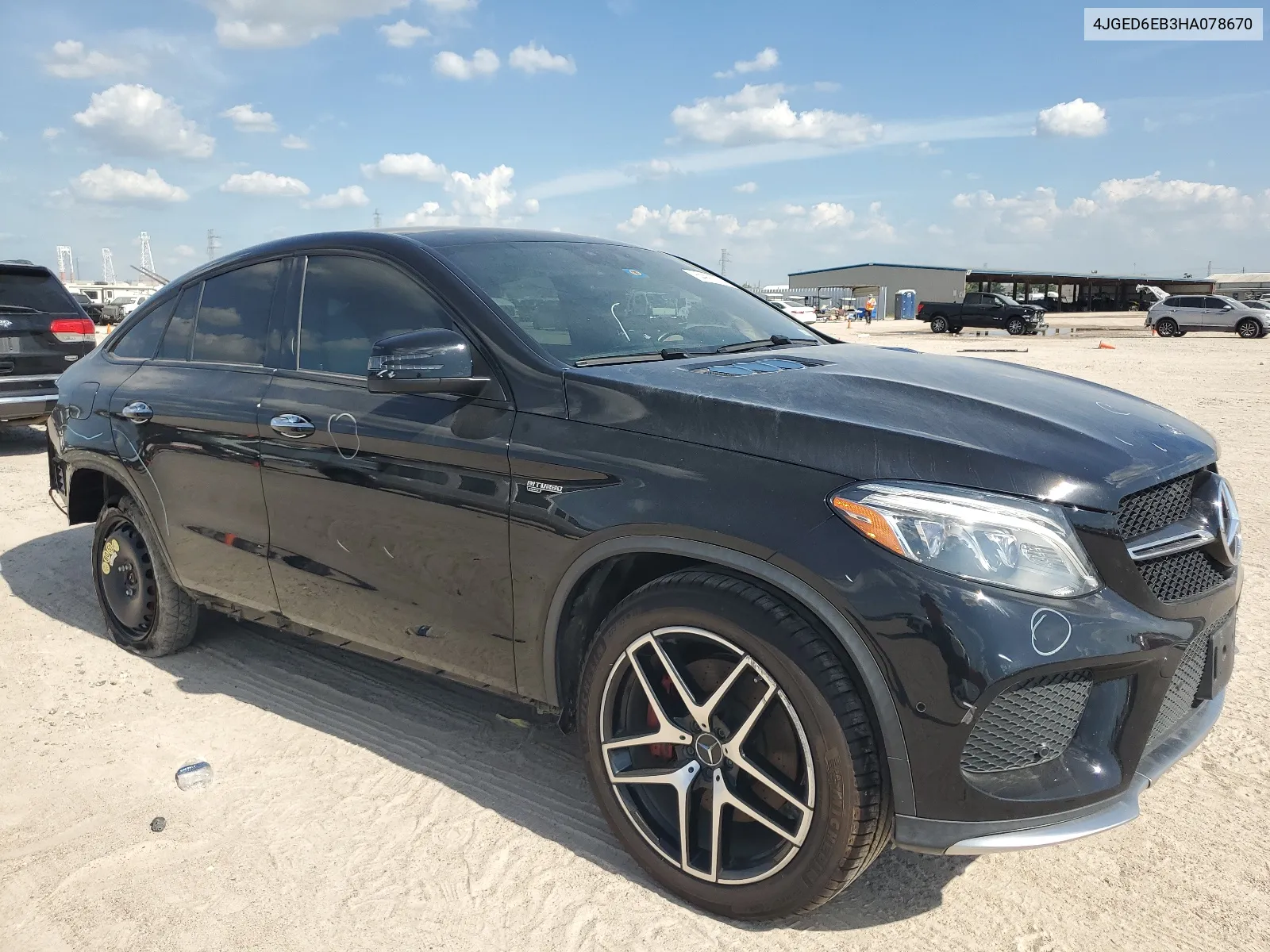 2017 Mercedes-Benz Gle Coupe 43 Amg VIN: 4JGED6EB3HA078670 Lot: 64997774