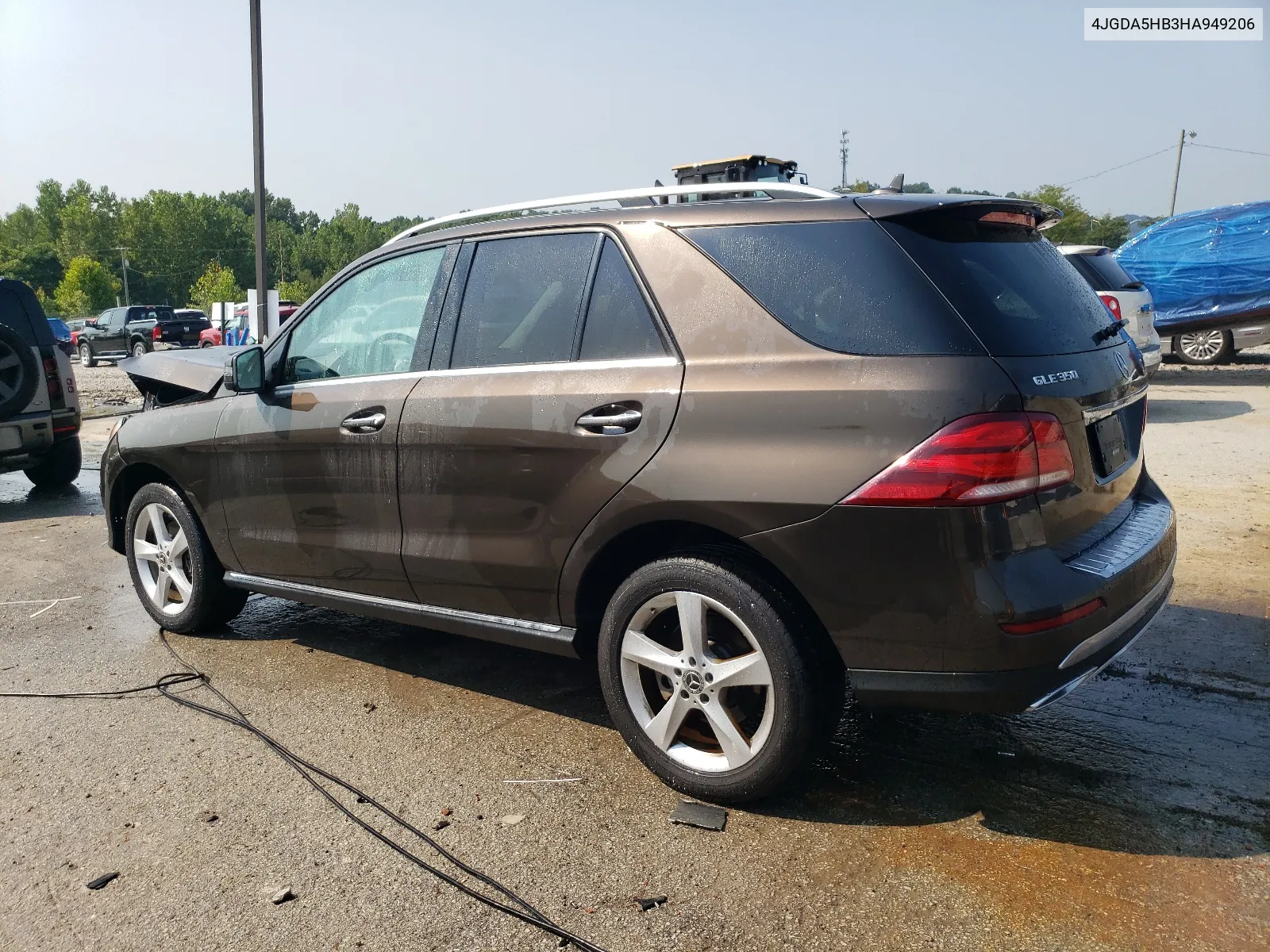 2017 Mercedes-Benz Gle 350 4Matic VIN: 4JGDA5HB3HA949206 Lot: 65535314