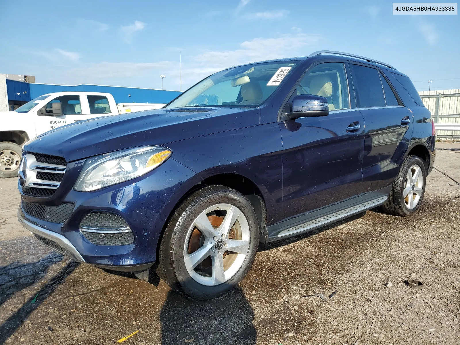 2017 Mercedes-Benz Gle 350 4Matic VIN: 4JGDA5HB0HA933335 Lot: 65585434