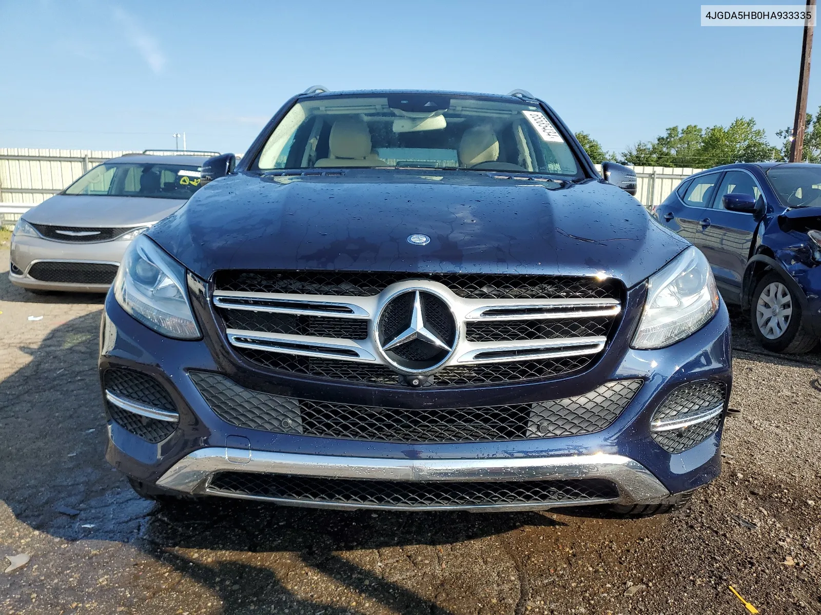 2017 Mercedes-Benz Gle 350 4Matic VIN: 4JGDA5HB0HA933335 Lot: 65585434