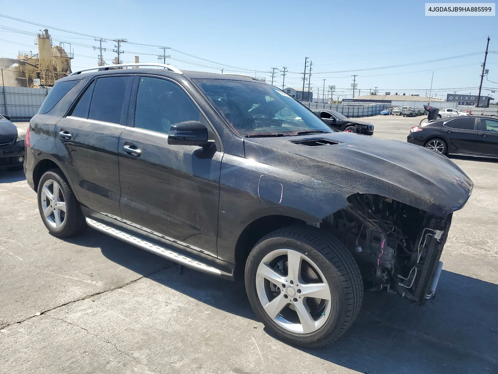 2017 Mercedes-Benz Gle 350 VIN: 4JGDA5JB9HA885599 Lot: 66815804