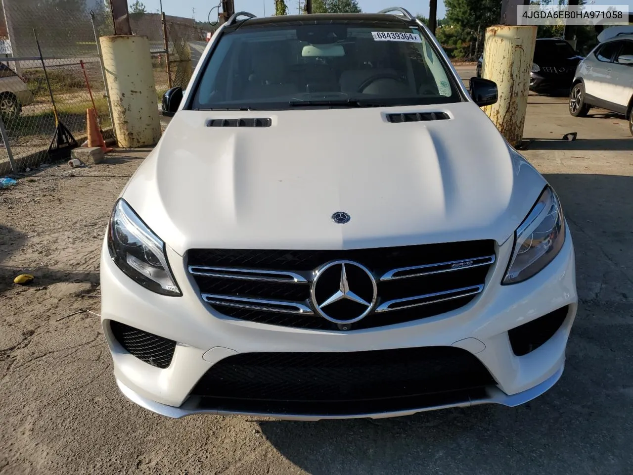 2017 Mercedes-Benz Gle 43 Amg VIN: 4JGDA6EB0HA971058 Lot: 68439364